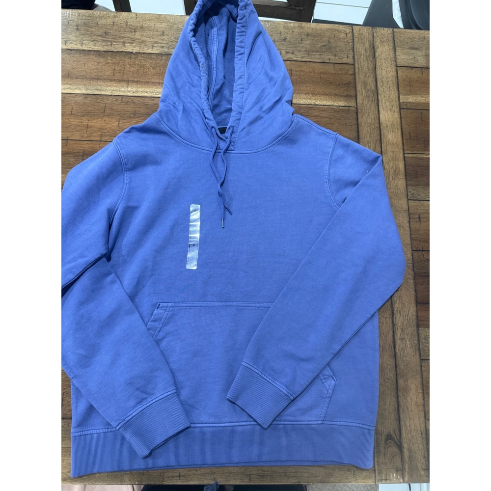 Carhartt Womens Relaxed Fit Garment Dye French Terry Hoodie Blue M